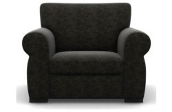 Heart of House Chloe Fabric Chair - Charcoal
